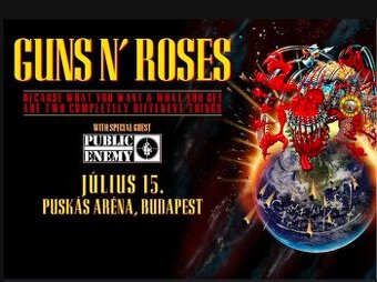 Guns & Roses v Budapesti 15.7.