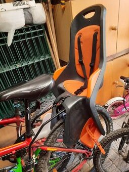 Detská sedačka na bicykel dozadu do 22 kg