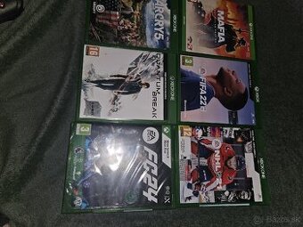 Predám hry na xbox one a series x