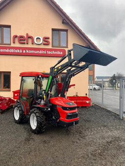 Malotraktor AGT 1060 - otočné pracoviště řidiče+kabina 56 HP