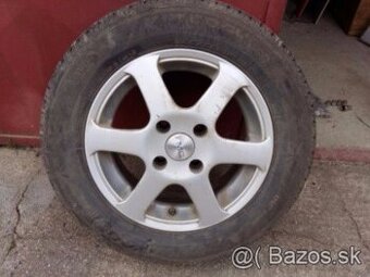 Letné pneumatiky + disky + matice - 1