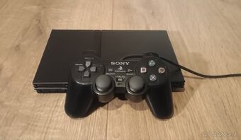 PlayStation 2 Slim + ORIGINÁL joystick + hry