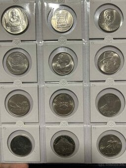 Strieborné mince Československo