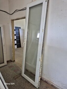 Terasové plastové dvere 72x230