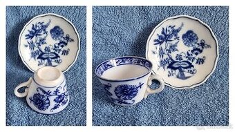 Starožitná porcelánová šálka -  stará Viedeň