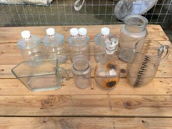 Staré sklenené veci