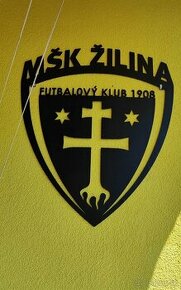 MŠK Žilina kovové logo