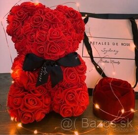 Macko z penových ruží / Teddy Rose Bear