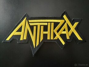 ANTHRAX nášivka veľka na chrbát