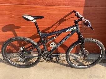 Celoodpruzeny bicykel mongoose M 18 26