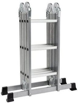 Hlinnikový rebrík 4x3 3,7M