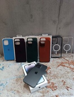 iPhone 14 Pro Max 128 GB – čierny, top stav, záruka, komplet