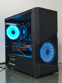 Herný PC – R5 5500 / RX 6600 8GB / 16GB RAM/ 500GB NVMe