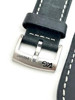 Pracka Tag Heuer s kozenym remienkom