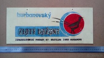 vývesná tabuľka Hurbanovský Zlatý Bažant