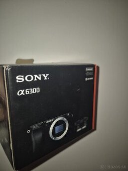 Sony Alpha A6300 Kit + Sony 16-50mm