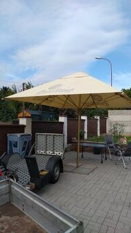 Slnečník 3,5 x 3,5 m