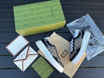 Gucci topanky black komplet balenie