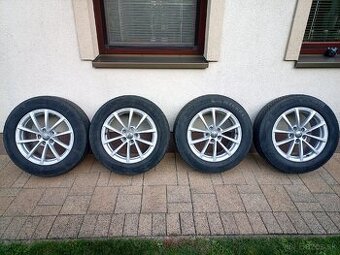 17" Audi elektróny 5x112 so zimnými pneumatikami