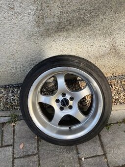 Predám kolesá Brock 5x100 R17, ktoré boli na SEAT León 1.