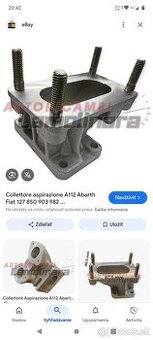 Kúpim sacie potrubie pre Fiat 850 special