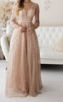 Spoločenské šaty - trblietavé