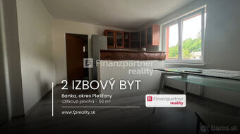 Prenájom, 2 izbový byt, Banka, Piešťany