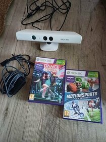 Xbox 360 kinect limitovaná edícia biely