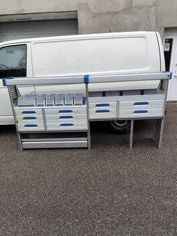 Regále do auta Sortimo ľavý biely - 1