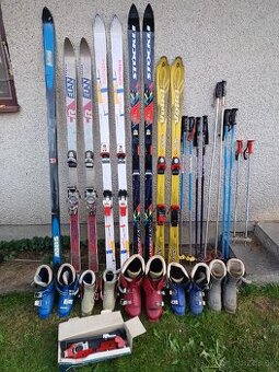 Mix lyžiarskeho vybavenia