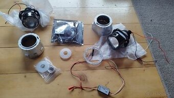 Bi LED šošovky,angel eye