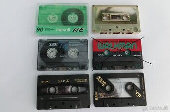 Atypické magnetofónové kazety .