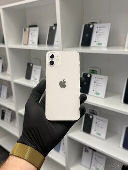ZÁRUKA 2 ROKY /  Apple iPhone 12 64GB White, 100% ZDRAVIE