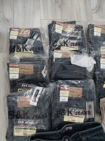 Balík 11 nových zabalených džínsou B&K JEANS za 50€