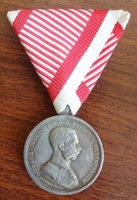 vyznamenanie medaila Rakúsko-Uhorsko
