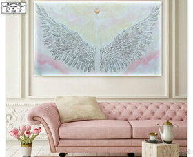 "Strážny anjel" 3D maľba
