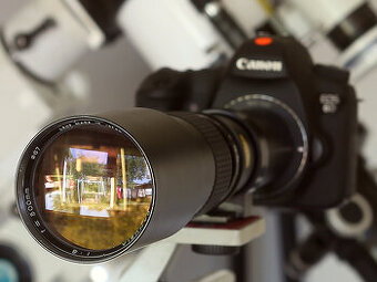 Superteleobjektív 500mm /F8 /T2 / Danubia, Japan.