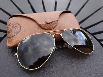 Predám ORIGINÁL POŠKODENÉ RayBan polarizačné okuliare
