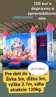 Skákacie hrady a smykalky Trebišov - 1