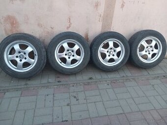 Predám elektróny s pneu 5x112 originál skoda