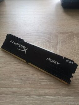 1x 8 GB DDR4 HYPER-X FURY