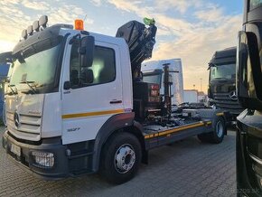 NOVÝ MERCEDES ATEGO 1627 NOSIČ KONTEJNERU + RUKA HIAB - 1