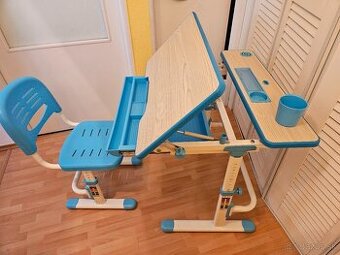 Stol a stolicka s nastavitelnou vyskou