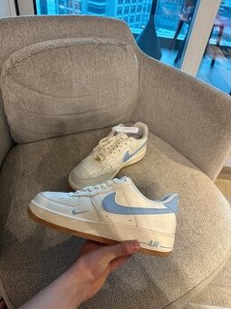 Nike Air Force 1 - veľkosť 43 - bielo modré