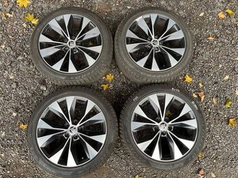 170.sada originální kola Škoda 5x112 235/45 r18