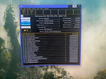 Samsung 990 PRO 4TB zápis okolo - pozri foto.