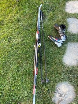 Bežky Peltonen 180cm + Salomon topánky 40