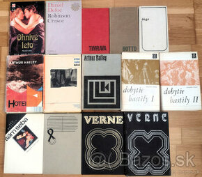 11 kusov kníh, 3 € za kus