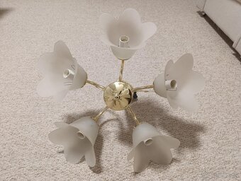 3 ks nízkoprofilové lustre E14