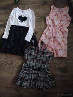 Šaty pre dievča veľ 128 - 1